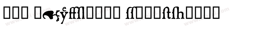 P22 Mayflower Smooth字体转换